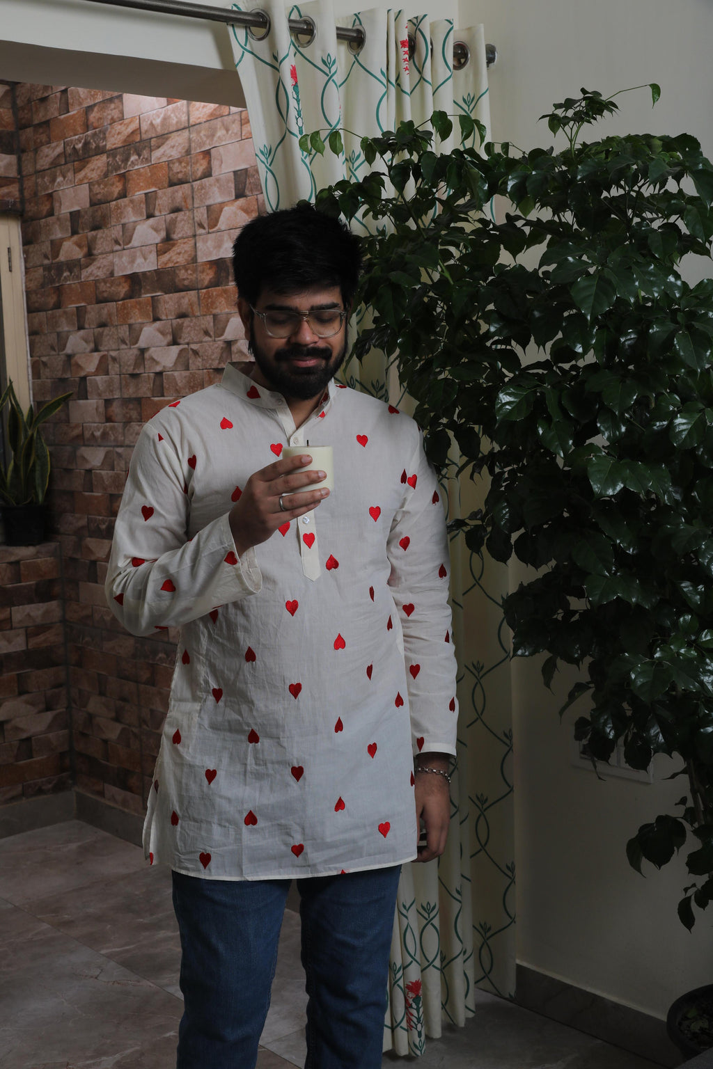 Valentine’s Heart (Short Kurta)