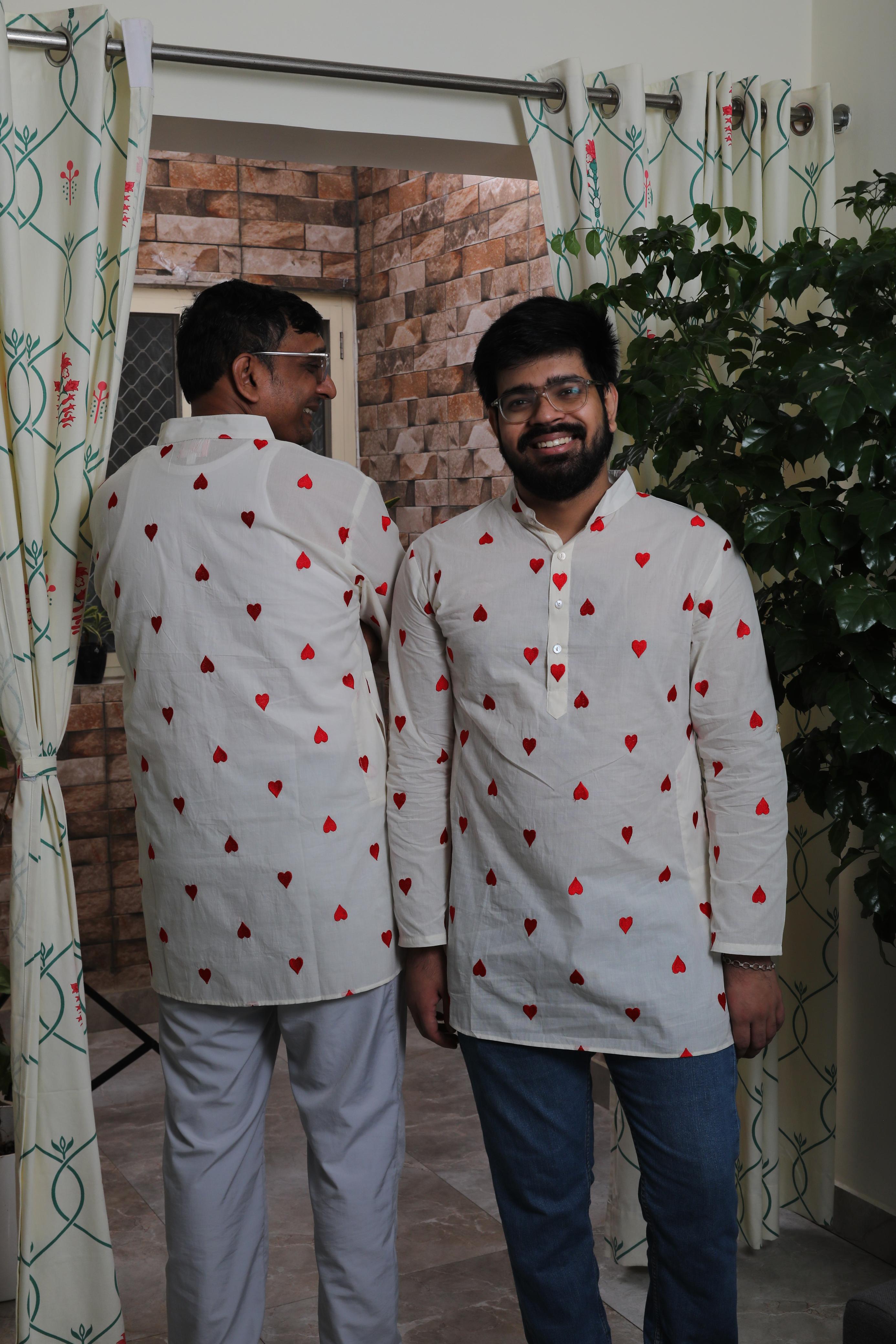 Valentine’s Heart (Short Kurta)
